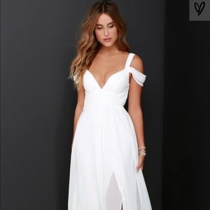 Lulus White Maxi Dress